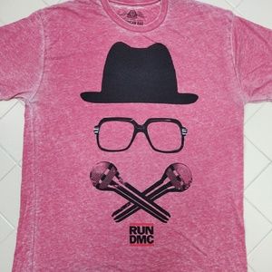 RUN DMC microphone shirt